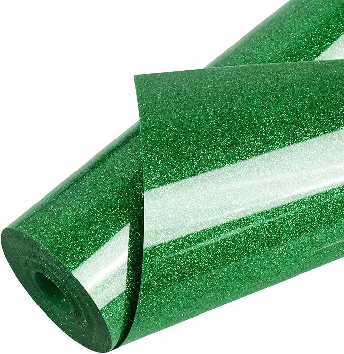 Glitter HTV Heat Transfer Vinyl, Sparkle HTV Compatible