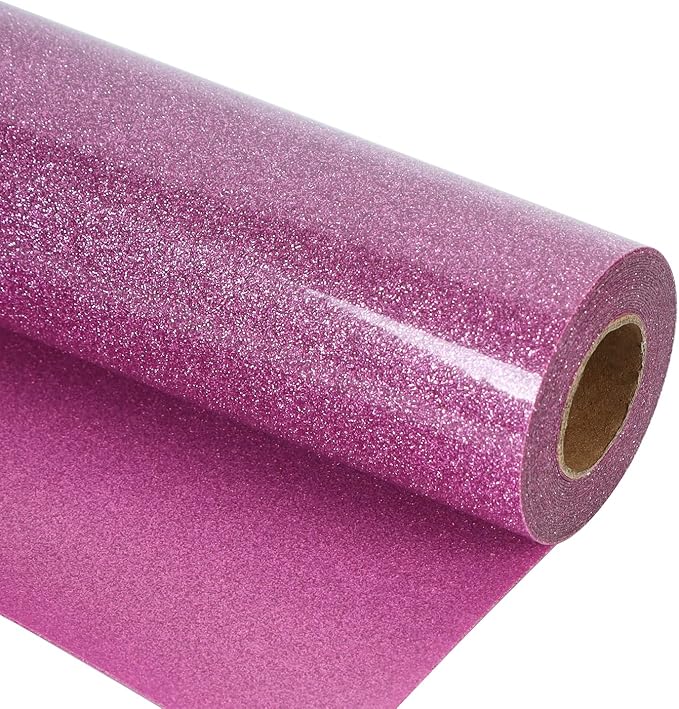 guangyintong Glitter Purple Pink Heat Transfer Vinyl HTV Rolls