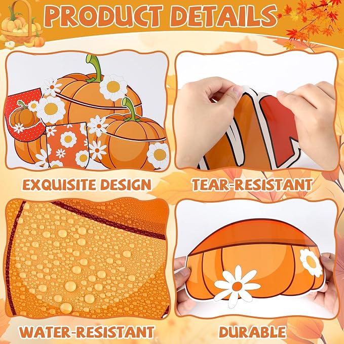 Thanksgiving Pumpkin Bulletin Board Fall Pumpkin Classroom Decorations Autumn