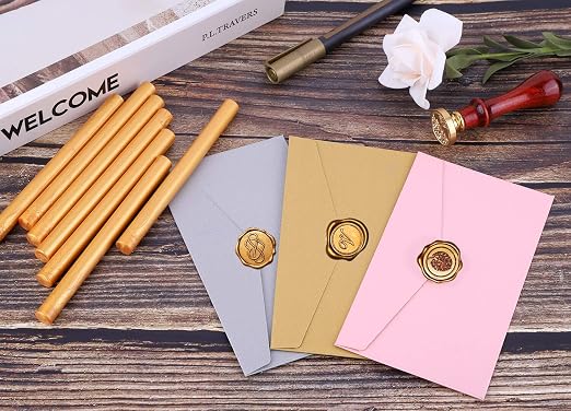 Sealing Wax, Paxcoo 20pcs Wax Seal Sticks, Glue Gun Sealing Wax