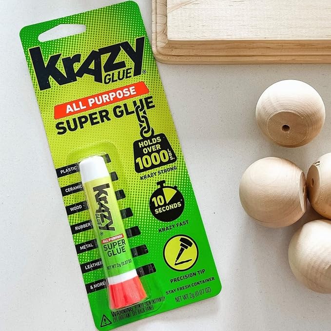 Krazy Glue Elmer's Original Crazy Super Glue All Purpose Instant Repair