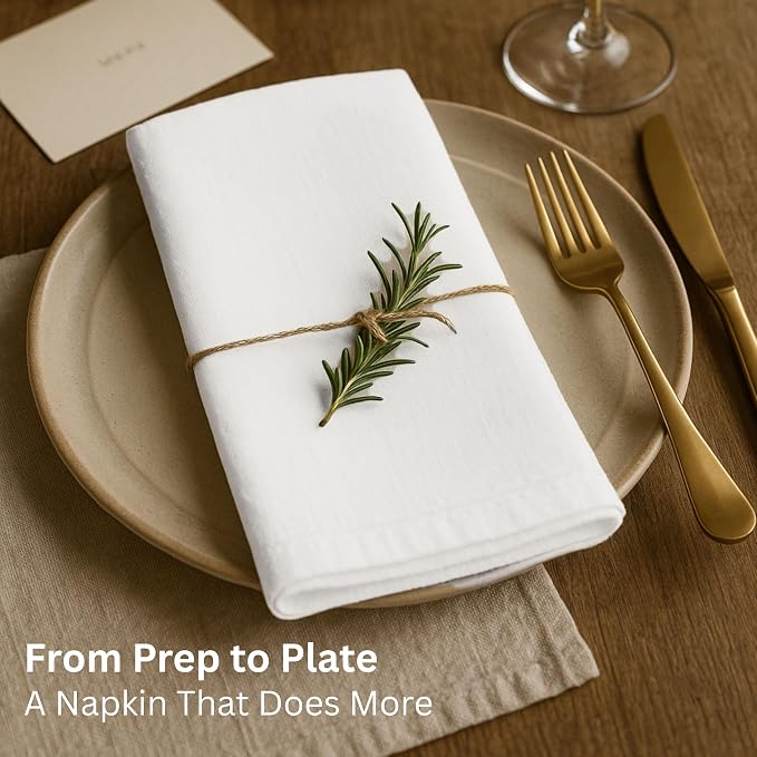 Thick Cotton Napkins – Flour Sack Napkin