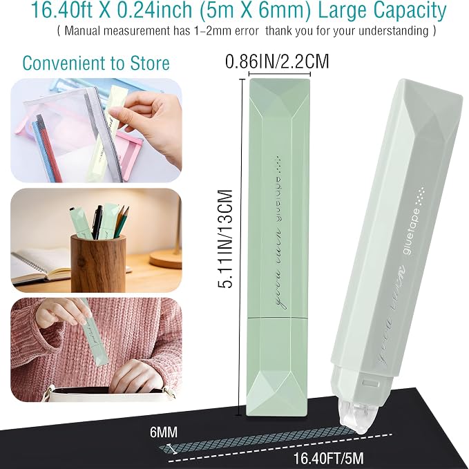 4Pack Double Sided Tape Pen, Scrapbook Supplies, Scrapbooking Double Sided Tape
