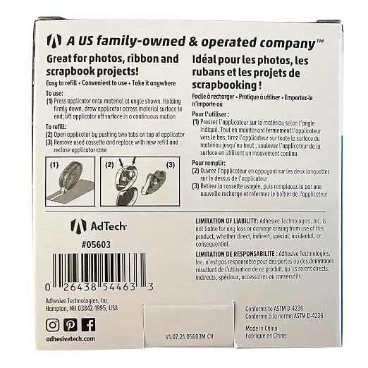 AdTech Glue Runner For Scrapbooking Supplies, case pack, 05603-CASE