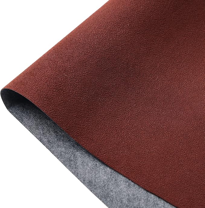 Removable Velvet Flock Self Adhesive Felt Fabric Liner Brown Velvet Drawer Liner