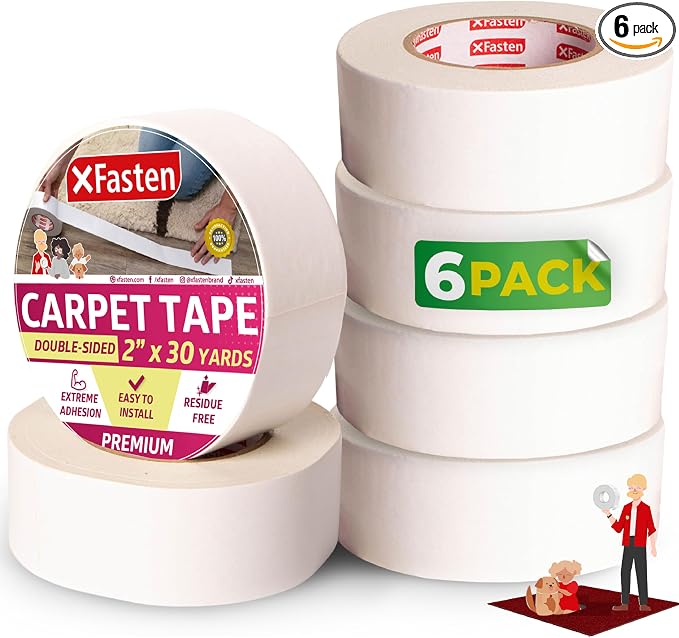 XFasten Double-Sided Carpet Tape