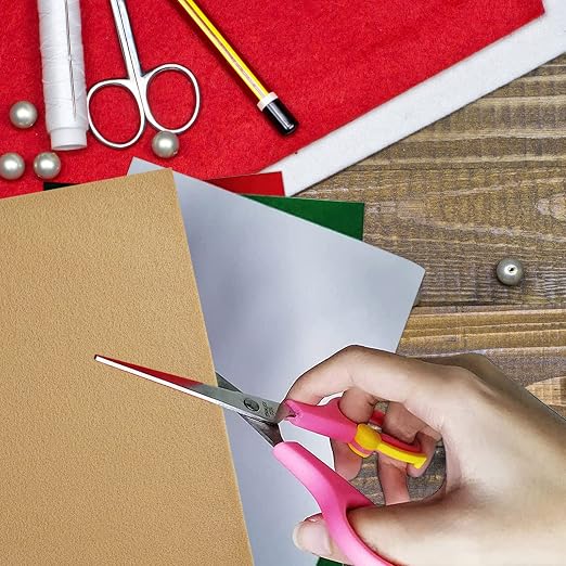 Jtnohx Self Adhesive Felt Sheets, 12 Pieces Felt Fabric