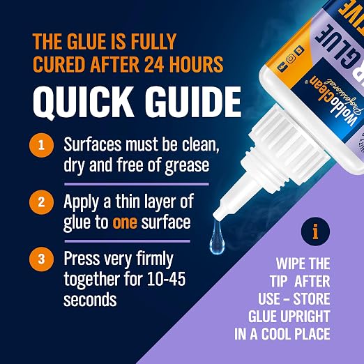 WoldoClean Super Glue for Cars and Trucks 50g
