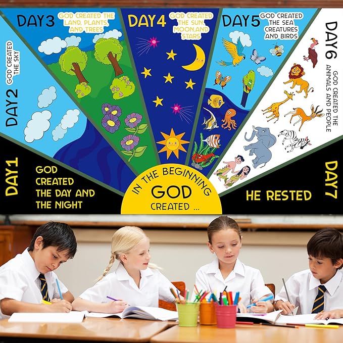 Christian Bulletin Board for Classroom Decorations Religious VBS Classroom