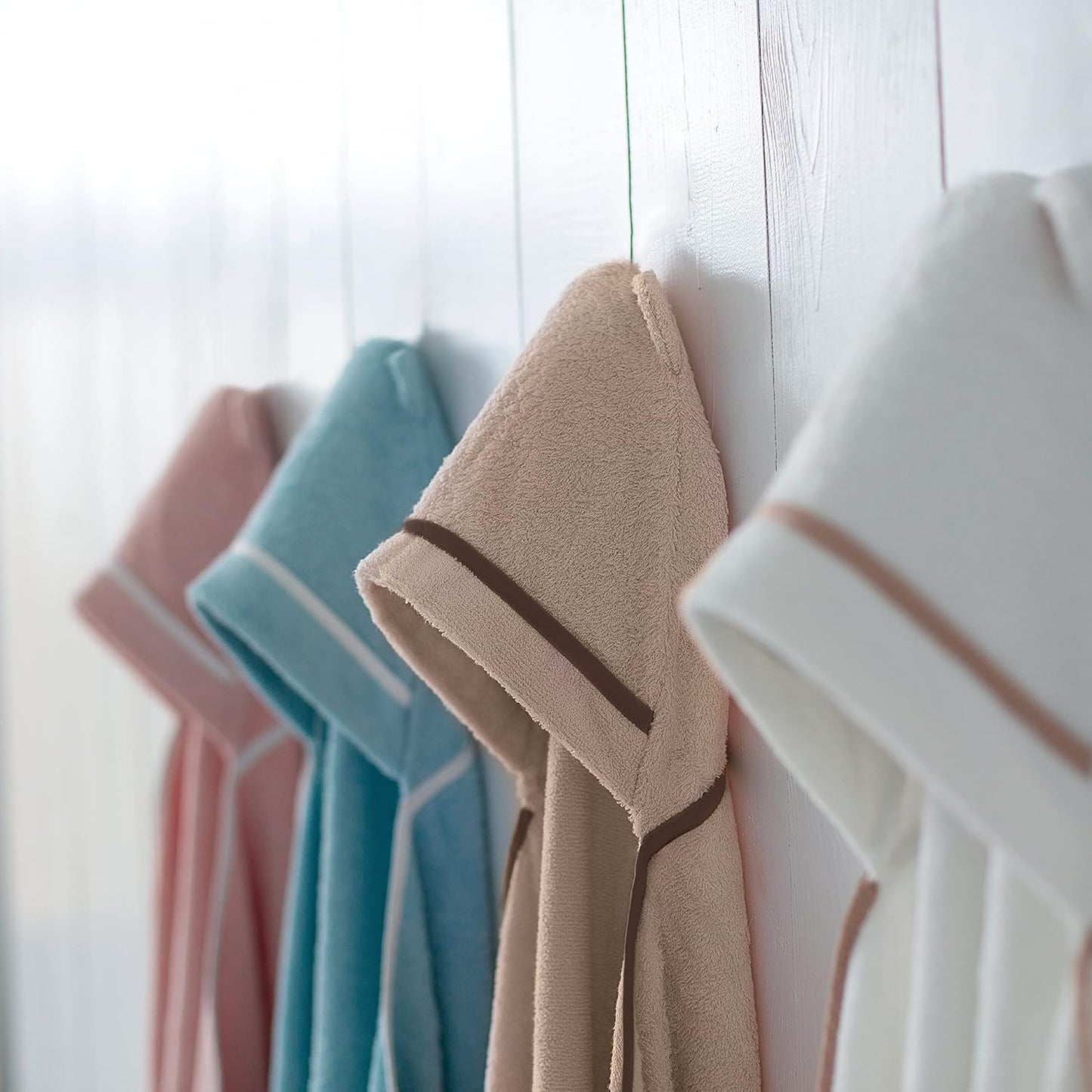 Premium Baby Bath Towel - Rayon Made from Bamboo Hooded Baby Towels - Newborn Baby Towel with Hood - Large Hooded Towel for Newborn Infant Boy Girl (Beige)