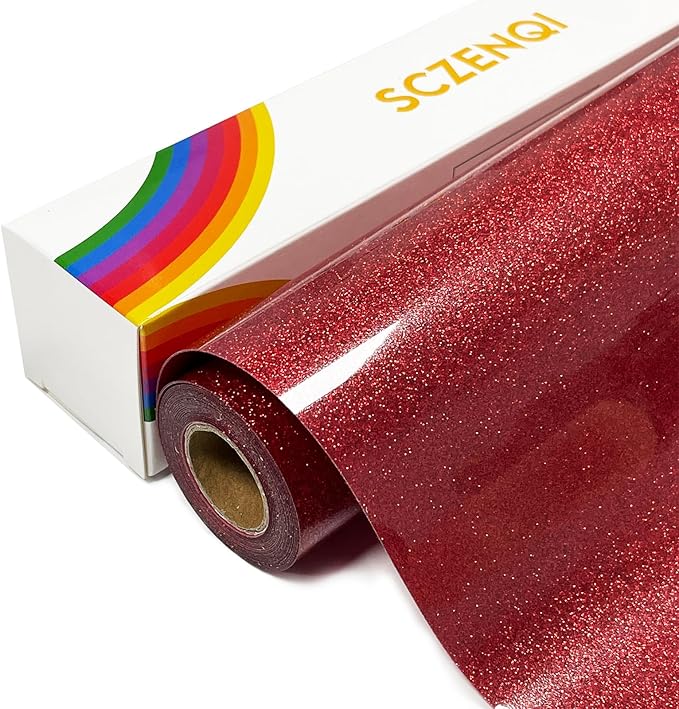 Glitter HTV Heat Transfer Vinyl Rolls