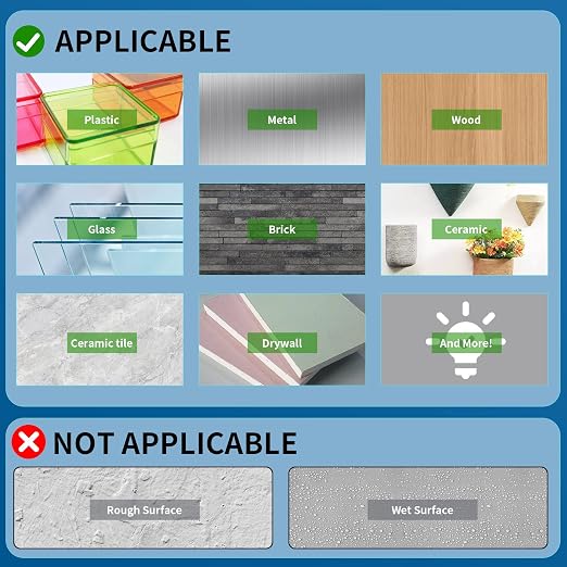 PHIXBEAR Super Strong Adhesion, Heavy Duty Double Sided Tape, Waterproof