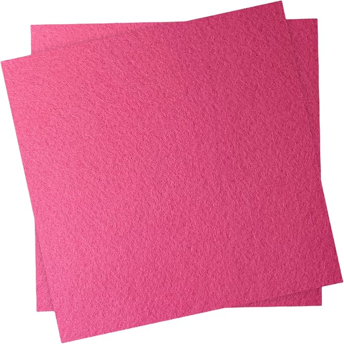 12" x 12" Felt Fabric Sheets for Crafts, Squares Felt Paper for Sewing Craft