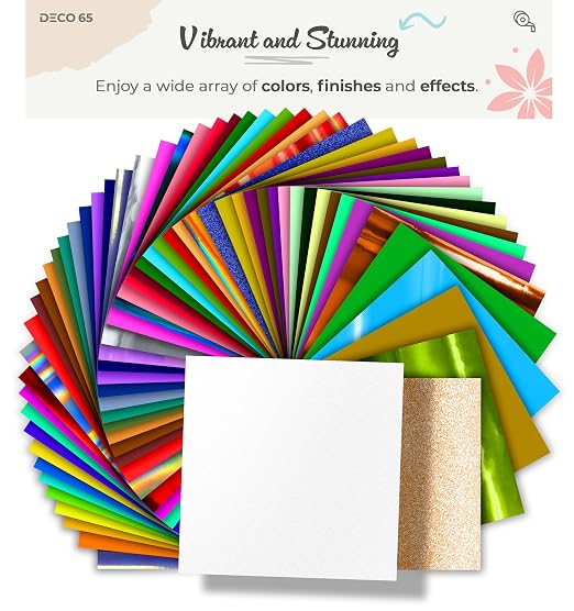 VViViD DECO65 Suede White Permanent Adhesive Craft Vinyl