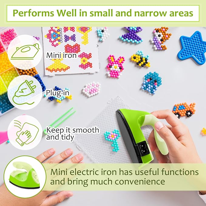 Honoson Mini Craft Iron Mini Heat Press Small Iron 3.93 x 2.36 x 2.76 in