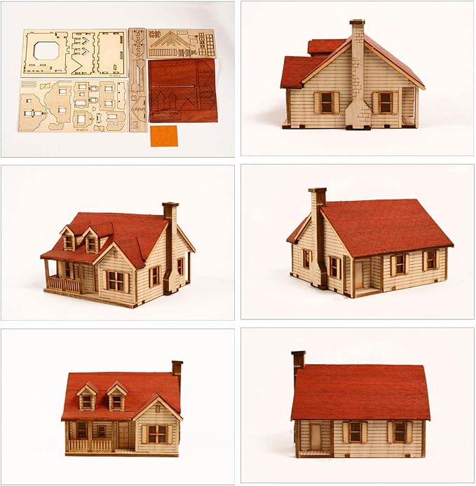 10 Pack Basswood Sheet, 1/16 X 8 X 12 Inch Thin Plywood Wood Sheets