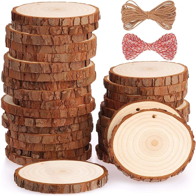 Fuyit Unfinished Wood Slices
