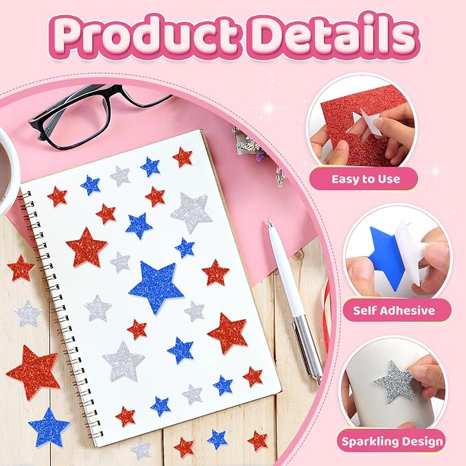 870Pcs Foam Stickers