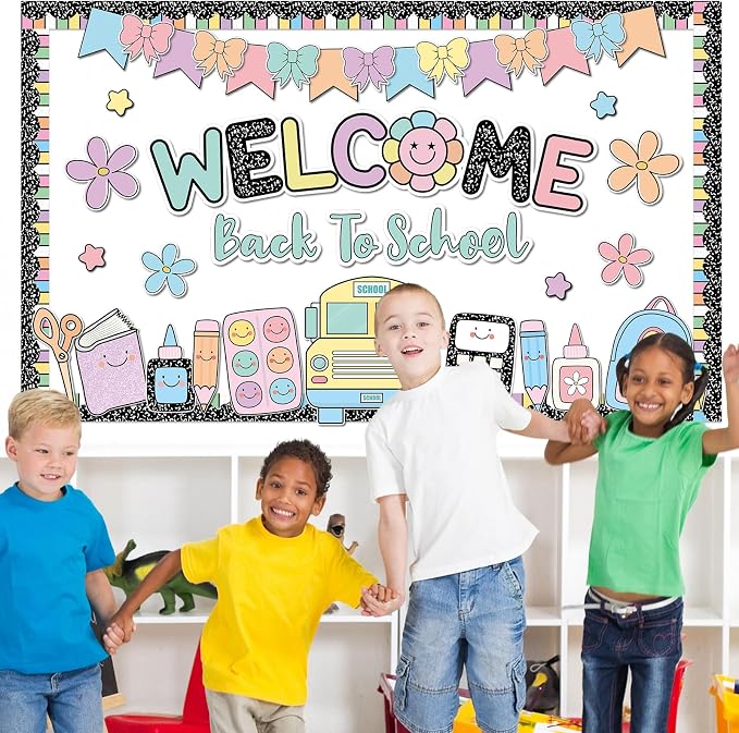 Composition Notebook Bulletin Board Welcome Back to School Classroom