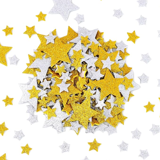 BEISHIDA 1020 PCS Glitter Foam Stickers