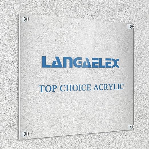 2 Pack 18x24 1/8" Clear Plexiglass Sheets