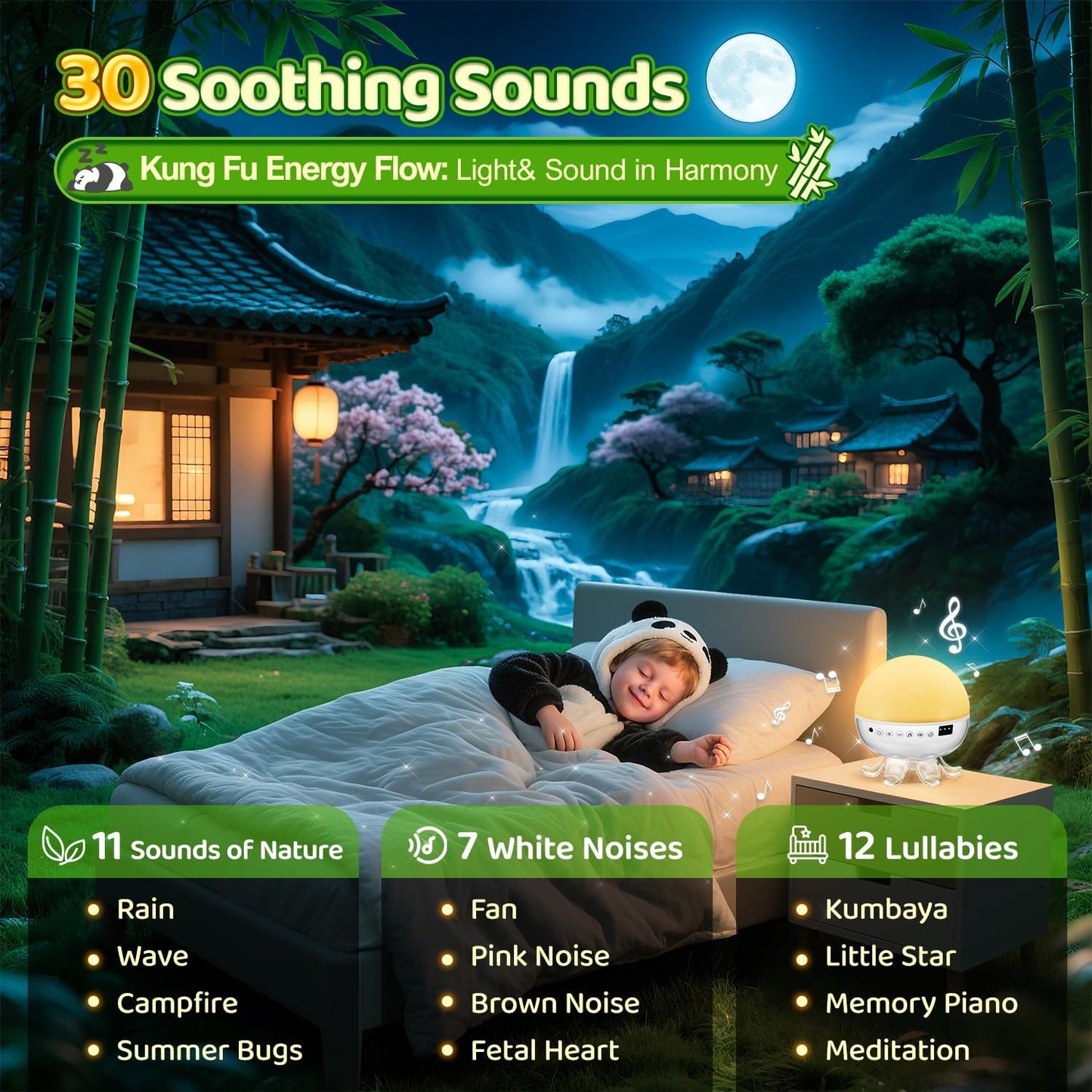 Star Projector for Kids Night Light Projector, 【3 Films+ 30 Sounds】 Lullaby Sound Machine Baby Sound Machine with Light, 【93 Effects+ Remote】 Best Toys for Kids Toys, [3 Brightness+ Timer]