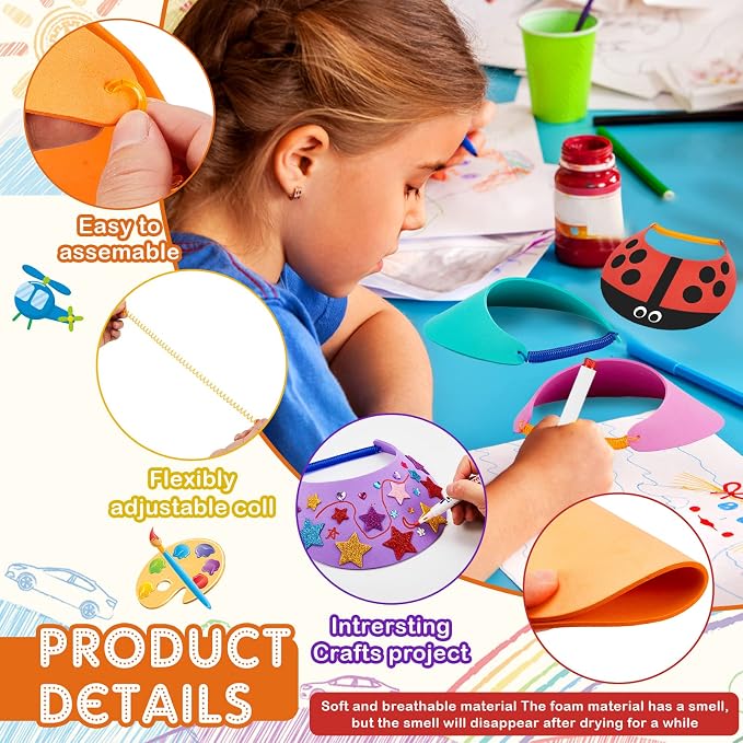 Outus 141 Pcs Assorted Craft Decorations