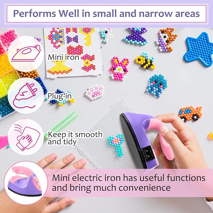 Honoson Mini Craft Iron Mini Heat Press Small Iron 3.93 x 2.36 x 2.76 Portable