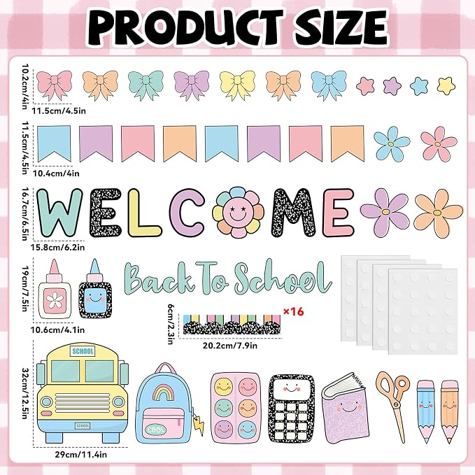 Composition Notebook Bulletin Board Welcome Back to School Classroom