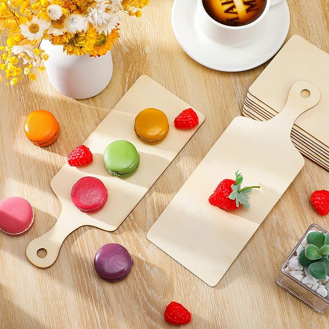 Marsui 12 Pieces Mini Wooden Cutting Board