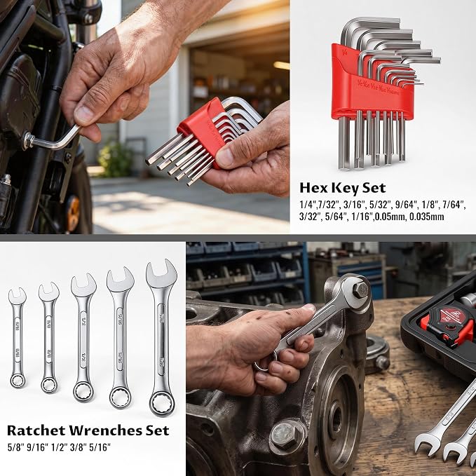Anfrere 148-Piece Home Tool Set