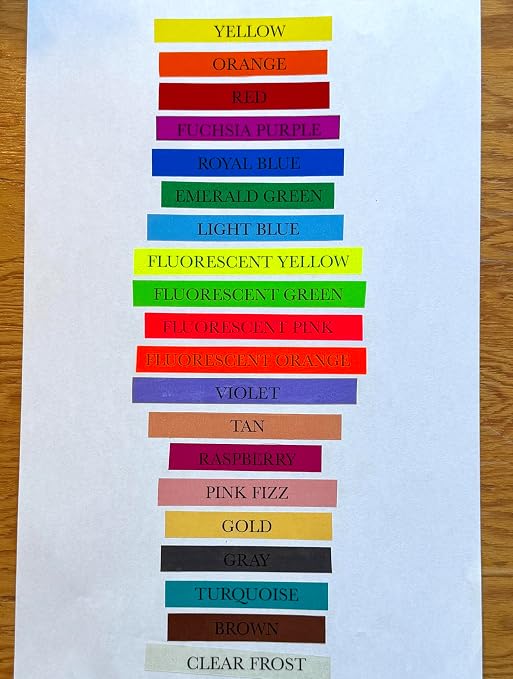 Paper Street Plastics Transparent Vinyl Tape