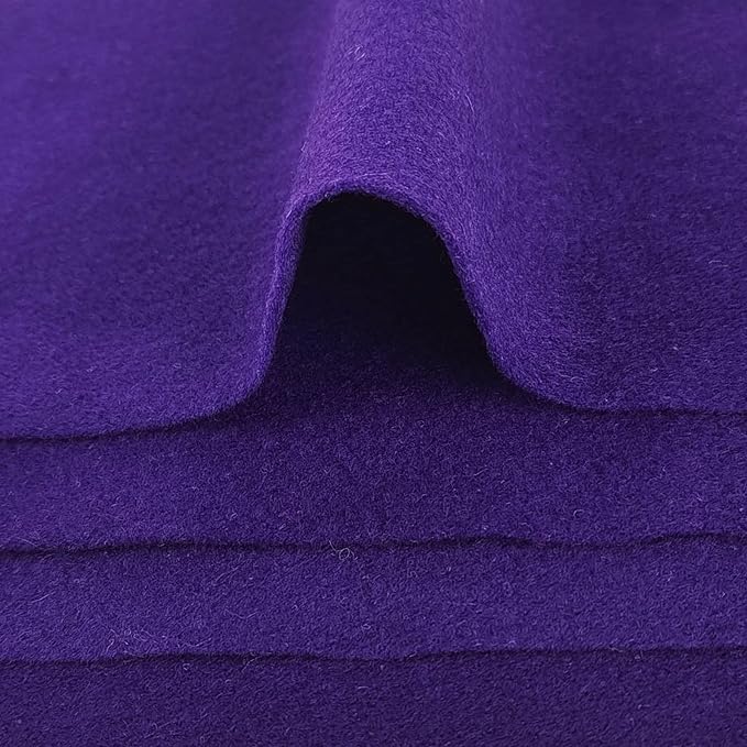 Jtnohx Color Felt, Soft Felt Sheets, 1.4mm Thick 8"x12" Handicraft Felt Fabrics