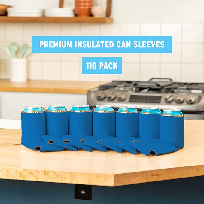 Blank Beer Can Cooler Sleeves Soft Insulated Beer Can Coolies