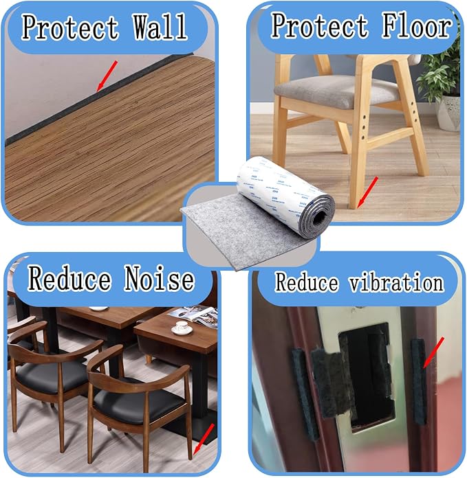 Cuttable Felt Furniture Pads