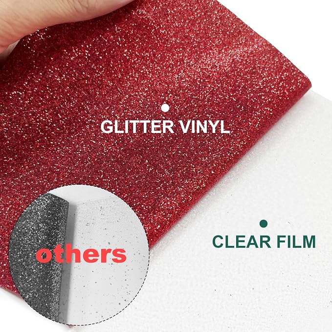 Glitter HTV Heat Transfer Vinyl Rolls