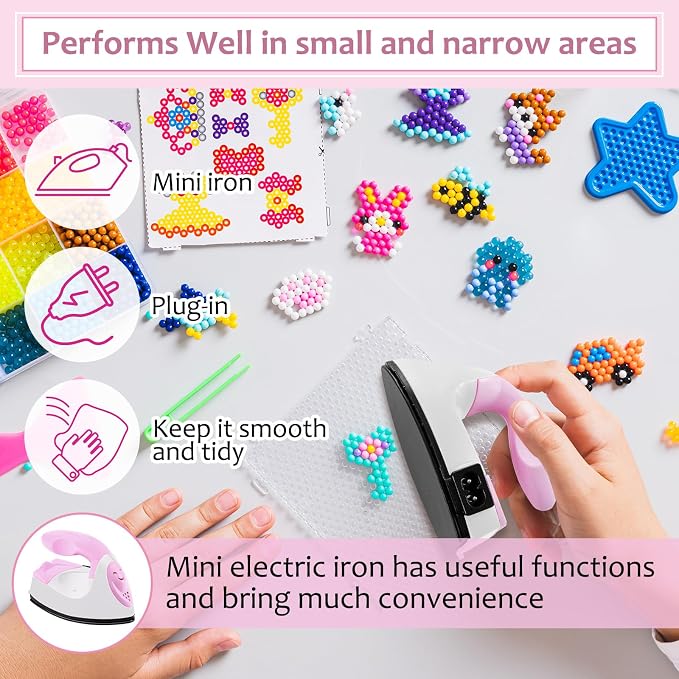 Honoson Mini Craft Iron Mini Heat Press Small Iron 3.93 x 2.36 x 2.76 in