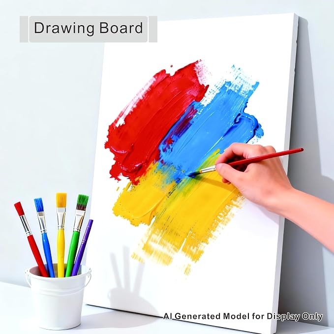 Foam Board 12 x 18 in, ZXUNLIEH 12 Pack White Poster Board, 3/16 in Thick |
