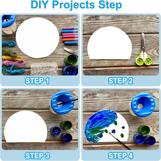PATIKIL 5inch Circle Card Stock