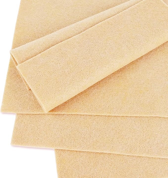 Jtnohx Color Felt, Soft Felt Sheets, 1.4mm Thick 8"x12" Handicraft Felt Fabrics