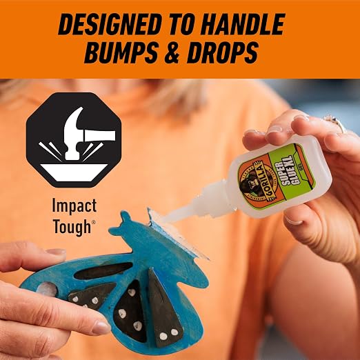 Gorilla Super Glue Gel XL, No‑Drip Control