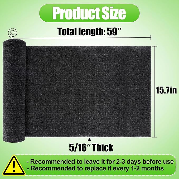 15.7" x 59" Extra Large Cuttable Air Conditioner Filters