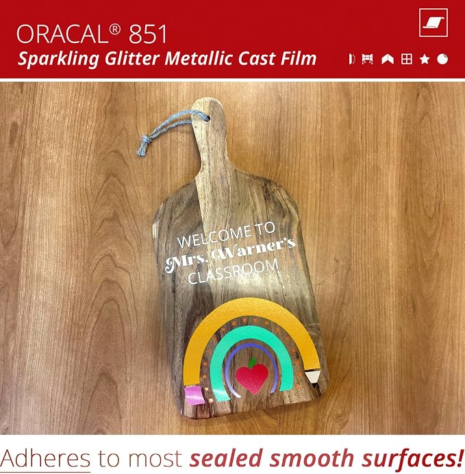 ORACAL 851 Cast Golden Knight Metallic Sparkle Glitter Craft Film Premium