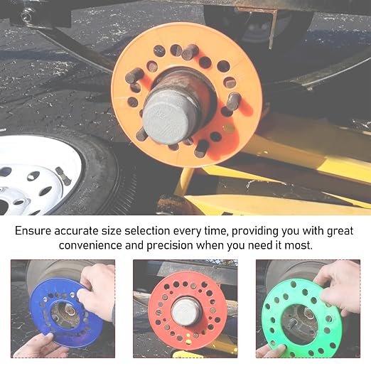 Wheel Bolt Pattern Template Tool, Lug Bolt Pattern Measuring Guides