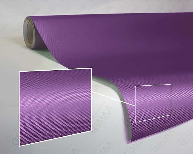 VViViD Craft 3D Carbon Fibre Textured Vinyl Sheet 1ft x 5ft