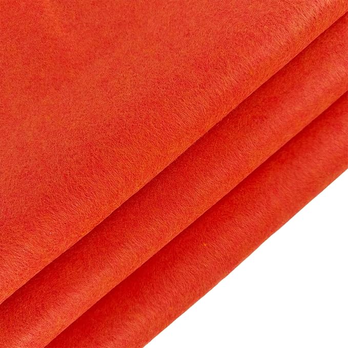 Jtnohx Color Felt, 1 Square Yard Felt Fabric, 1.4mm Thickness Flexible Craft