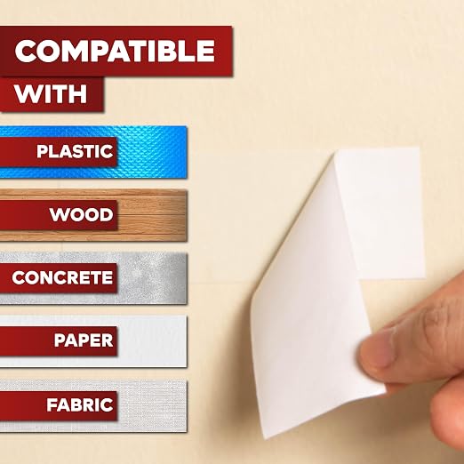 XFasten Double Sided Tape, Removable and Residue-Free, 2-Inch x 30 Yards