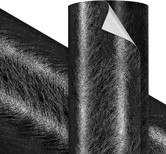 VViViD Premium Beast Black Etched Craft Vinyl Roll 1ft x 5ft – Bubble-Free Air