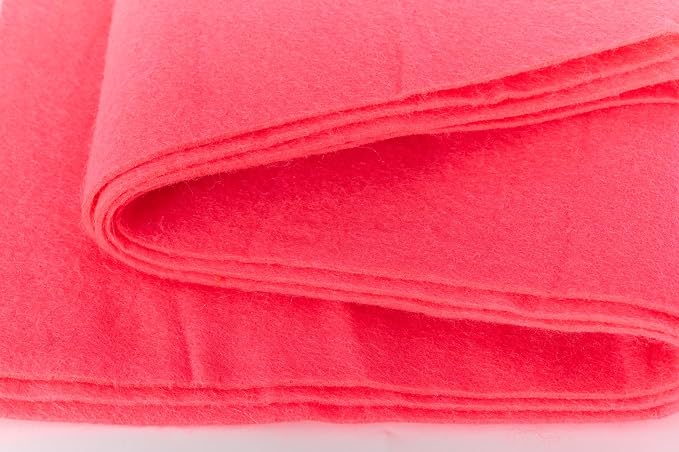 Soft Felt Fabric Sheets 1.6mm Thick Sewing Patwork Material Large Craft Felt