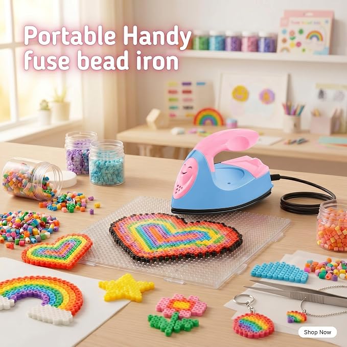 Honoson Mini Craft Iron Mini Heat Press Small Iron 3.93 x 2.36 x 2.76 in